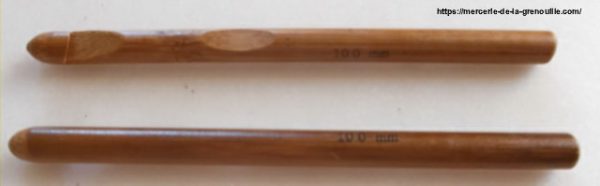 réf 02-02-10 crochet en bambou n 10