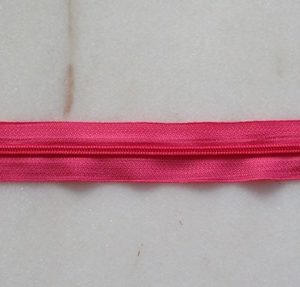 fermeture éclair 20 cm flushia