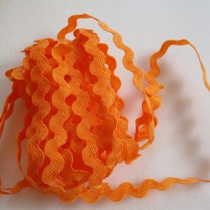 ruban zigzag orange