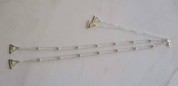bretelles de soutien-gorge diamant blanc