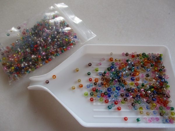 Perles de rocaille mélange en verre